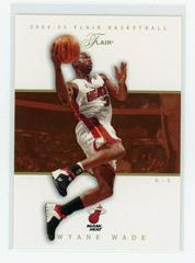 Dwayne Wade #21 Basketball Cards 2004 Flair Prices