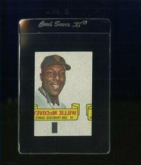 Willie McCovey Baseball Cards 1966 Topps Rub Offs Prices