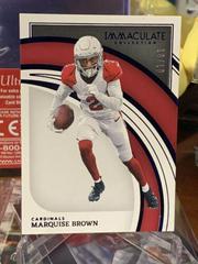 Marquise Brown [Blue] #3 Football Cards 2022 Panini Immaculate Collection Prices