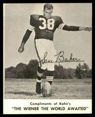 Sam Baker Football Cards 1961 Kahn's Wieners Prices