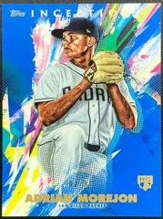 Adrian Morejon [Blue] #87 Baseball Cards 2020 Topps Inception Prices