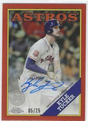 Kyle Tucker [Orange] #88BA-KT Baseball Cards 2023 Topps Chrome 1988 Autographs Prices
