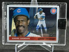 Andre Dawson #55RA-AD Baseball Cards 2022 Topps Clearly Authentic 1955 Reimagining Autographs Prices