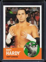 Matt Hardy Wrestling Cards 2006 Topps Heritage II WWE Prices