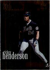 Rickey Henderson #233 Baseball Cards 2000 Topps Prices