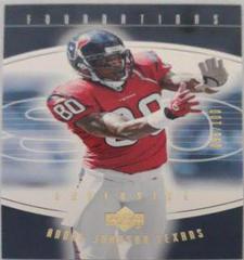 Andre Johnson [Exclusive Gold] #39 Football Cards 2004 Upper Deck Foundations Prices