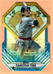 Carlton Fisk [Blue] Baseball Cards 2022 Topps Update Diamond Greats Die Cuts Prices