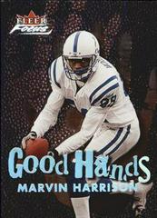 Marvin Harrison Football Cards 2000 Fleer Focus Good Hands Prices
