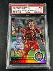 Cristiano Ronaldo [Red Prizm] Soccer Cards 2015 Panini Select Ultimate Team Prices