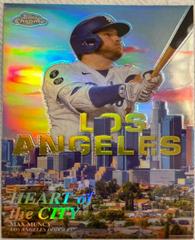Max Muncy [Gold] #HOC-12 Baseball Cards 2022 Topps Chrome Heart of the City Prices