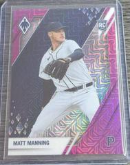 Matt Manning [Purple Mojo] #4 Baseball Cards 2022 Panini Chronicles Phoenix Prices