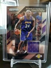 Shaquille O'Neal #49 Basketball Cards 2018 Panini Prizm Sensational Swatches Prices