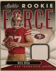 Nick Bosa Football Cards 2019 Panini Absolute Rookie Force Prices