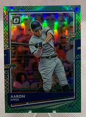 Aaron Judge [Green] #130 Baseball Cards 2020 Panini Donruss Optic Prices
