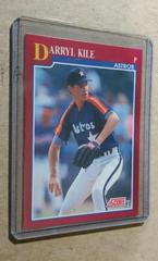 Darryl Kile #86T Baseball Cards 1991 Score Traded Prices