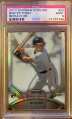 Buster Posey [Refractor] Baseball Cards 2010 Bowman Sterling Prices