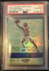 Cam Reddish [Gold] #10 Basketball Cards 2019 Panini Contenders Optic Lottery Ticket Prices