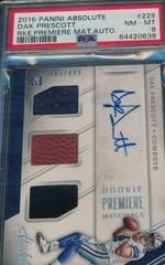 Dak Prescott [Rookie Premiere Materials Autograph] #229 Football Cards 2016 Panini Absolute Prices