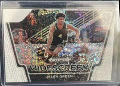 Jalen Green [White Sparkle] #7 Basketball Cards 2021 Panini Prizm Draft Picks Widescreen Prices
