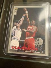 Hakeem Olajuwon [Player's Club Platinum] #265 Basketball Cards 1995 Collector's Choice Prices