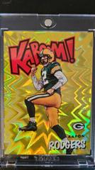 Aaron Rodgers [Gold] #K10 Football Cards 2021 Panini Absolute Kaboom Prices