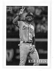 Kyle Lewis [Black & White] #1 Baseball Cards 2021 Bowman Heritage Prices