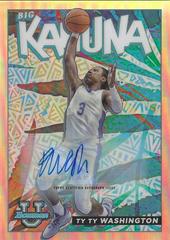 Ty Ty Washington [Autograph] Basketball Cards 2021 Bowman University The Big Kahuna Prices