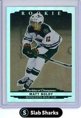 Matt Boldy [Gold Rainbow] #324 Hockey Cards 2022 Parkhurst Champions Prices