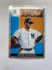 Jasson Dominguez [Mega Box Mojo] #HIFI-11 Baseball Cards 2022 Bowman Hi Fi Futures Prices