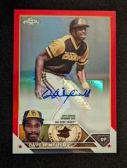 Dave Winfield [Red] #CLA-DW Baseball Cards 2023 Topps Chrome Update Legend Autographs Prices