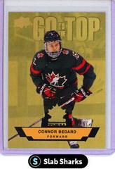 Connor Bedard Hockey Cards 2023 Upper Deck Team Canada Juniors Go To The Top Prices