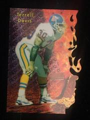 Terrell Davis [Members Only] #T5a Football Cards 1997 Stadium Club Triumvirate Prices