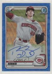 Bryce Bonnin [Blue Wave Refractor] #CDA-BB Baseball Cards 2020 Bowman Draft Picks Chrome Autographs Prices