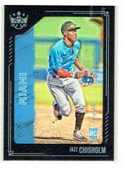 Jazz Chisholm [Wood Frame] #137 Baseball Cards 2021 Panini Diamond Kings Prices