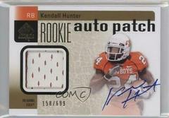 Kendall Hunter [Autograph Patch] Football Cards 2011 SP Authentic Prices