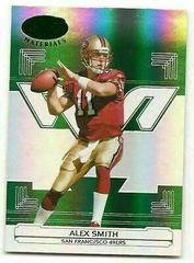 Alex Smith [Mirror Emerald] #124 Football Cards 2006 Leaf Certified Materials Prices