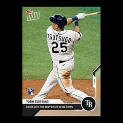 On-Card Auto # to 10 - Yoshi Tsutsugo - MLB TOPPS NOW® Card 10D