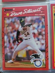 Dave Stewart [All Star Game Performance] #703 Baseball Cards 1990 Donruss Prices