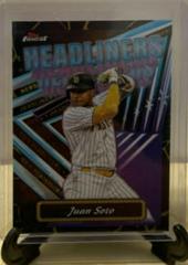 Juan Soto [Kintsukuroi Black Gold] #FH-3 Baseball Cards 2023 Topps Finest Headliners Prices