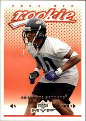 Antwoine Sanders #435 Football Cards 2003 Upper Deck MVP Prices