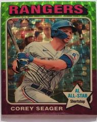 Corey Seager [Superfractor] #400 Baseball Cards 2024 Topps Heritage Chrome Prices