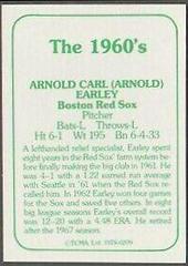 Arnold Earley #209 Baseball Cards 1978 TCMA the 1960's Prices
