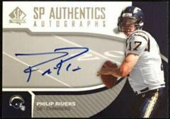 Philip Rivers #SP-PR Football Cards 2006 SP Authentic Autographs Prices