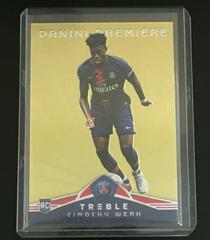 Timothy Weah [Gold] Soccer Cards 2018 Panini Treble Prices