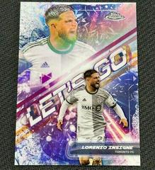 Lorenzo Insigne #LG-2 Soccer Cards 2023 Topps Chrome MLS Let's Go Prices