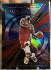 Zion Williamson [Red] #10 Basketball Cards 2022 Panini Select Thunder Lane Prices