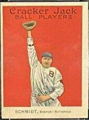Butch Schmidt #127 Baseball Cards 1915 Cracker Jack Prices