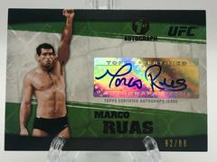 Marco Ruas [Green] Ufc Cards 2010 Topps UFC Knockout Autographs Prices