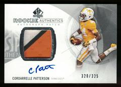 Cordarrelle Patterson [Autograph Patch] #180 Football Cards 2013 SP Authentic Prices