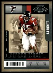T.J. Duckett #6 Football Cards 2004 Playoff Contenders Prices